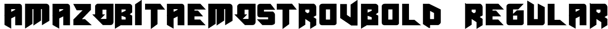 AmazObitaemOstrovBold Regular font - AmazOOSTROBBold.ttf