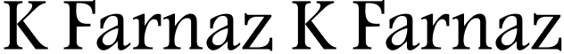 K Farnaz K Farnaz font - K Farnaz.ttf