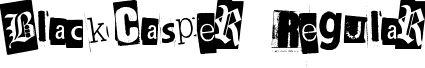 BlackCasper Regular font - BlackCasper.ttf