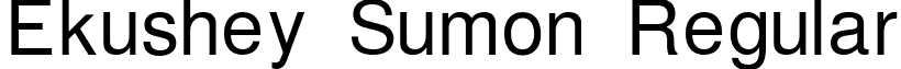 Ekushey Sumon Regular font - Ekushey Sumon 02-01-2012.ttf
