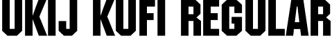 UKIJ Kufi Regular font - UKIJKu.ttf