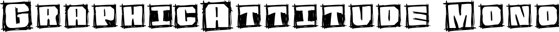 GraphicAttitude Mono font - GRAPAM__.TTF