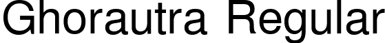 Ghorautra Regular font - Ghorautra Regular.ttf