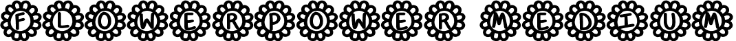 FlowerPower Medium font - Flower Power Bold.ttf