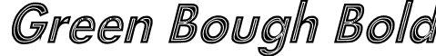 Green Bough Bold font - FH7990.TTF