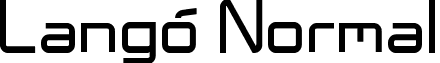 Langó Normal font - LANGN___.TTF