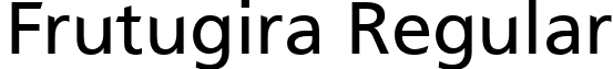 Frutugira Regular font - phc-Frutugira.ttf