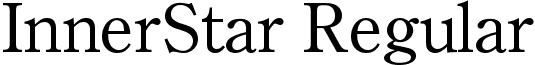 InnerStar Regular font - innerstar_by_huckleberrypie-d3er0if.ttf