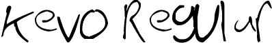 Kevo Regular font - Leaky_Closet_by_No_where_man.ttf