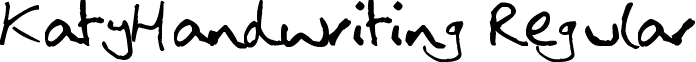 KatyHandwriting Regular font - Katy__s_Handwriting_LOL_by_MrsRainey.ttf