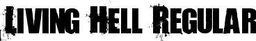 Living Hell Regular font - Living Hell.ttf