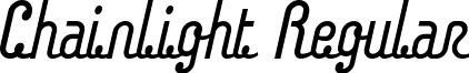 Chainlight Regular font - CHAINLIG.TTF