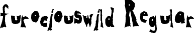 furociouswild Regular font - furocious_fuzzy_font_by_Kepster.ttf
