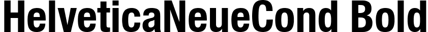 HelveticaNeueCond Bold font - HelveticaNeueCond Bold.ttf