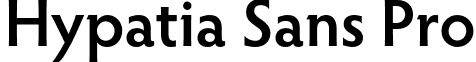 Hypatia Sans Pro font - HypatiaSansPro-Semibold.otf