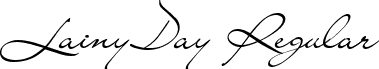 LainyDay Regular font - lainyday.ttf