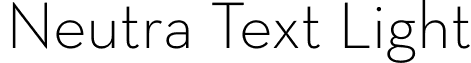 Neutra Text Light font - NeutraText-Light.otf
