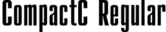 CompactC Regular font - CompactC.otf