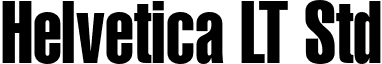 Helvetica LT Std font - HelveticaLTStd-ExtraComp.otf