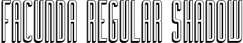 Facunda Regular Shadow font - Facunda Shadow.otf