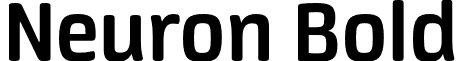 Neuron Bold font - Neuron Bold.otf