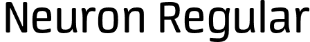 Neuron Regular font - Neuron Regular.otf