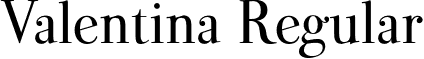 Valentina Regular font - Valentina-Regular.otf