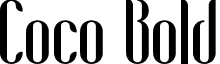 Coco Bold font - Coco-Bold.otf