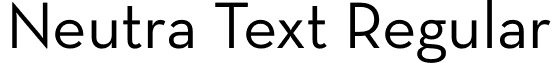 Neutra Text Regular font - NeutraText-Book.otf