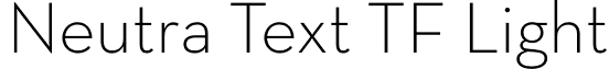 Neutra Text TF Light font - NeutraTextTF-Light.otf