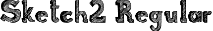 Sketch2 Regular font - sketch_2_designious.ttf