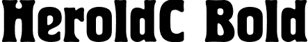 HeroldC Bold font - HeroldC-Bold.otf