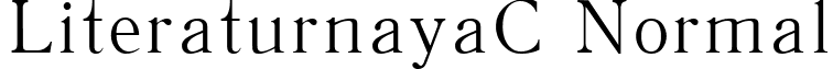 LiteraturnayaC Normal font - LTR45__C.TTF