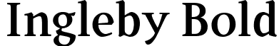 Ingleby Bold font - Ingleby_bold.ttf