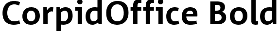 CorpidOffice Bold font - CorpidOffice Bold.ttf