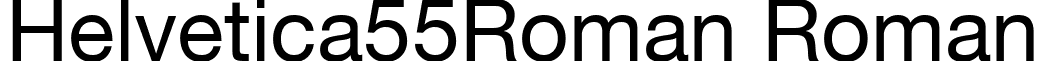 Helvetica55Roman Roman font - Helvetica55Roman.ttf