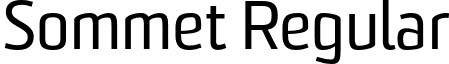 Sommet Regular font - Sommet.otf