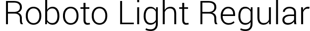 Roboto Light Regular font - Roboto-Light.ttf