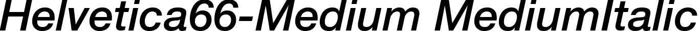 Helvetica66-Medium MediumItalic font - Helvetica66-Medium Italic.ttf