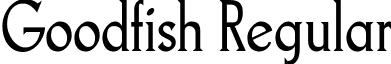 Goodfish Regular font - goodfish rg.ttf