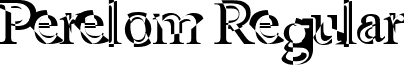 Perelom Regular font - Perelom.ttf