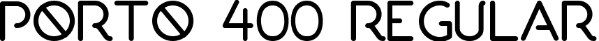 Porto 400 Regular font - Porto 400.ttf