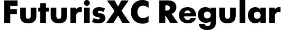 FuturisXC Regular font - FuturisXC.otf