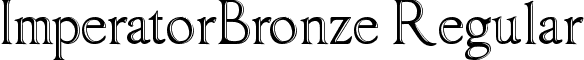 ImperatorBronze Regular font - ImperatorBronze.ttf