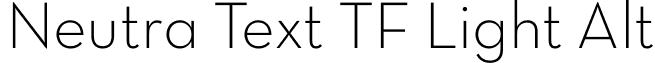 Neutra Text TF Light Alt font - NeutraTextTF-LightAlt.otf