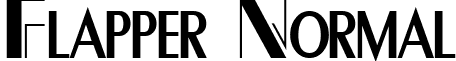 Flapper Normal font - Flapper Normal.ttf