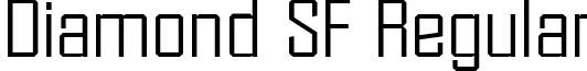 Diamond SF Regular font - Diamond SF.ttf