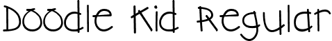 Doodle Kid Regular font - Doodle Kid.ttf
