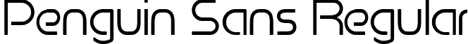 Penguin Sans Regular font - Penguin Sans 0.500.ttf