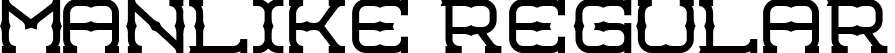 Manlike Regular font - Manlike.ttf